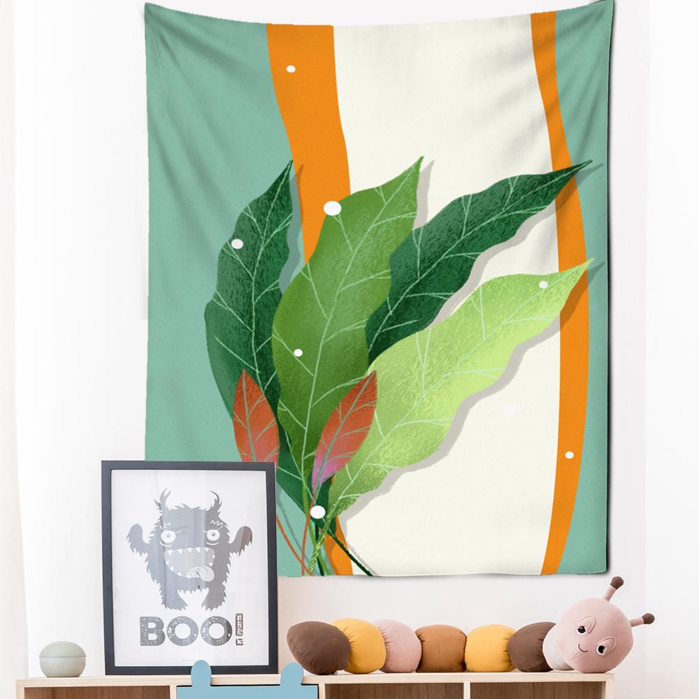 Tapiserie cu pictură în ulei, agățată pe perete, cu flori, stil boem, artă, hippie, tapiz, pentru dormitor pentru fete, decor acasă