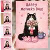 with the Words Happy Birthday Card Blessing Message Whimsical Card  Family Gatherings