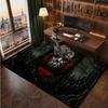 Friday the 13th Jason Voorhees Rug Soft Thick Non Slip Floor Carpet for Bedroom Living Room Home Decor