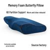 Memory Foam Butterfly Pillow - Neck Support for Better Sleep