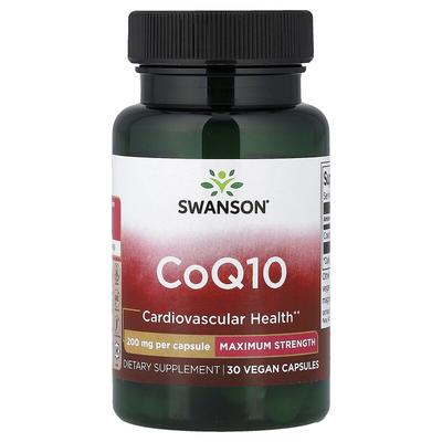 CoQ10, 200 Mg, 30 Vegan Capsules