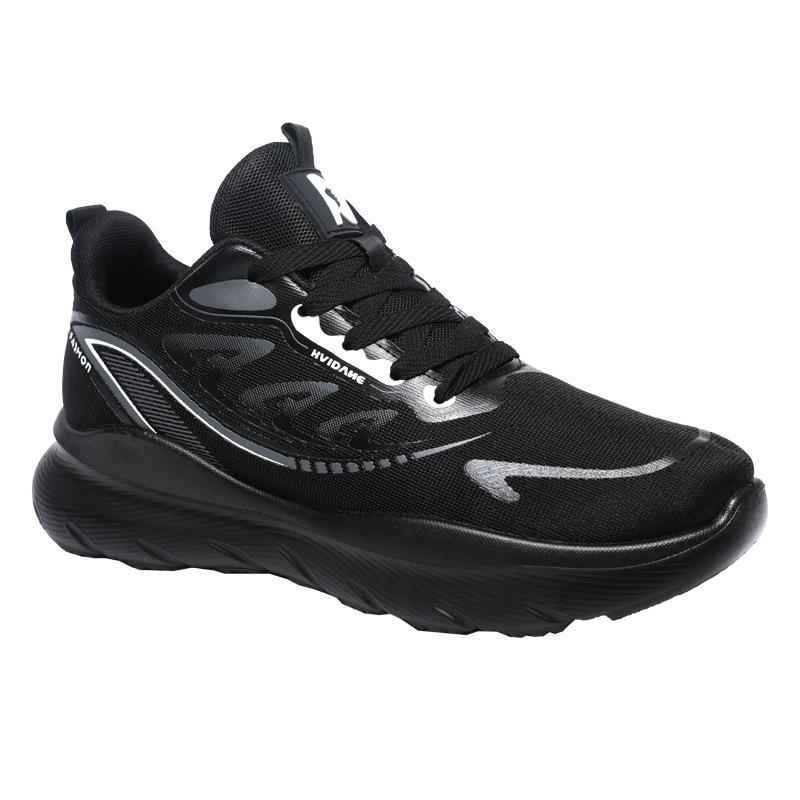 Spring middle-aged and old sports shoes running shoes upgraded new magnetic vibration couple walking shoes