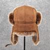 Bomber Hat Men's Winter Thick Ear Protection Cold Hat Cycling Warm Windproof Ski Hat