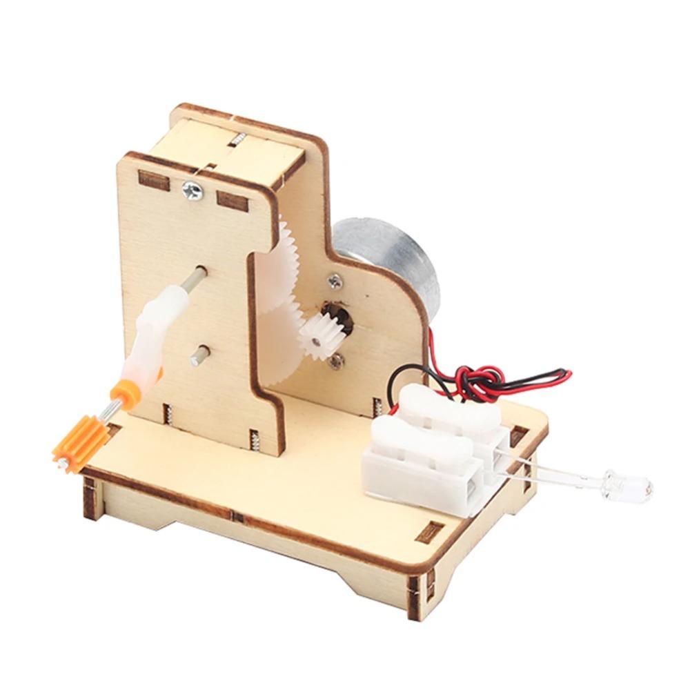 Vědecké hračky pro kutily Dětské vzdělávací STEM projekty Sady 3D sestavovací Model auta lodi Dřevěná skládačka Vědecká experimentální sada