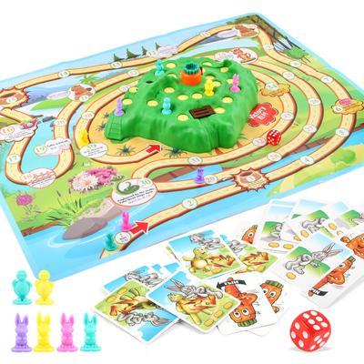 Upgraded Version Of The Third Generation Of Rabbit Trap Cross-country Turtle Rabbit Competition Desktop Parent-child Interactive Game Toy