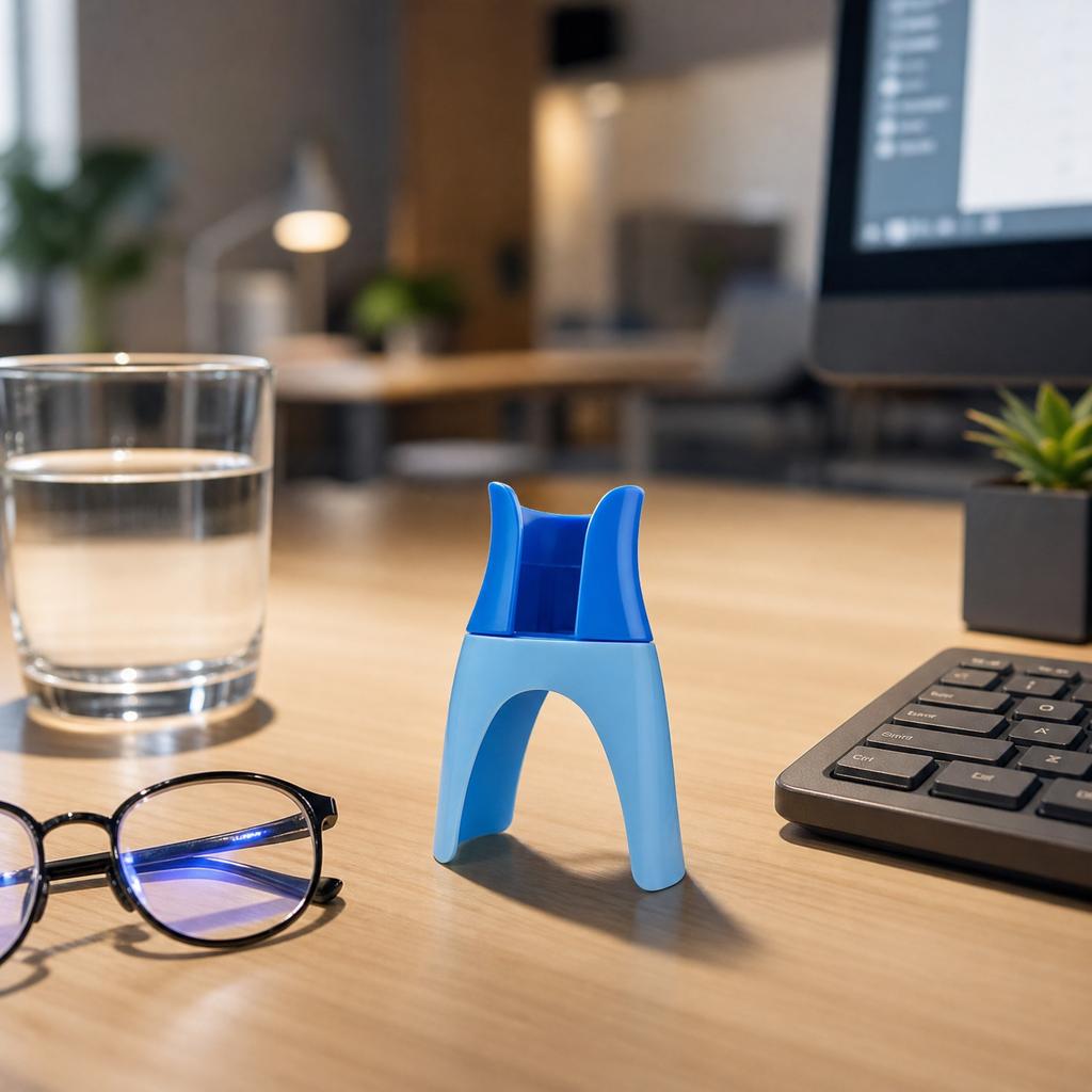 Eye Drop Bottle Holder for Adults and Children Eye Care Aid Dry Eye Relief Tool Easy to Use Eye Drops Application Support Stand