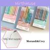 Vibrant Morandi Color Gel Pen Set For Lively And Smooth Writing Experience