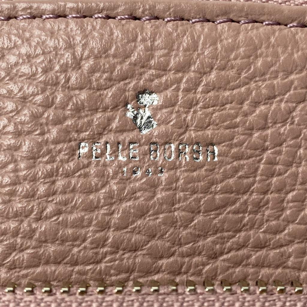 Used Shoulder Bag Pink leather Women