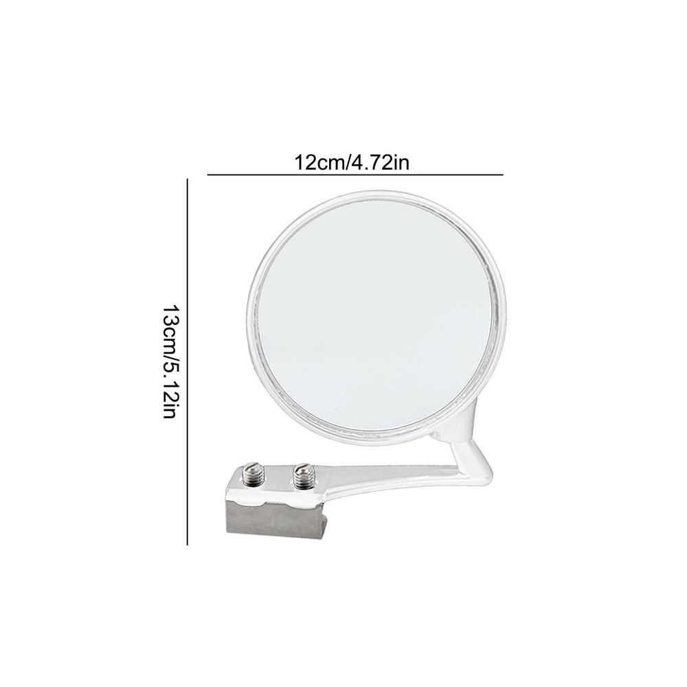 Blind Spots Mirror 360 Degree Wide Angle Adjustable Blind Spots Monitor Side Rear View Mirror Rain Visor Guard For Cars Suv