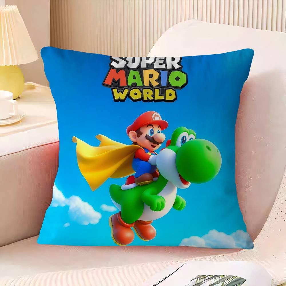 

Гра Super M-mario Персоналізована Наволочка Пилозахисний Чохол Спальня Дитяча Вечірка Декорація Наволочка День Народження Дитячий Подарунок 16x16Inch