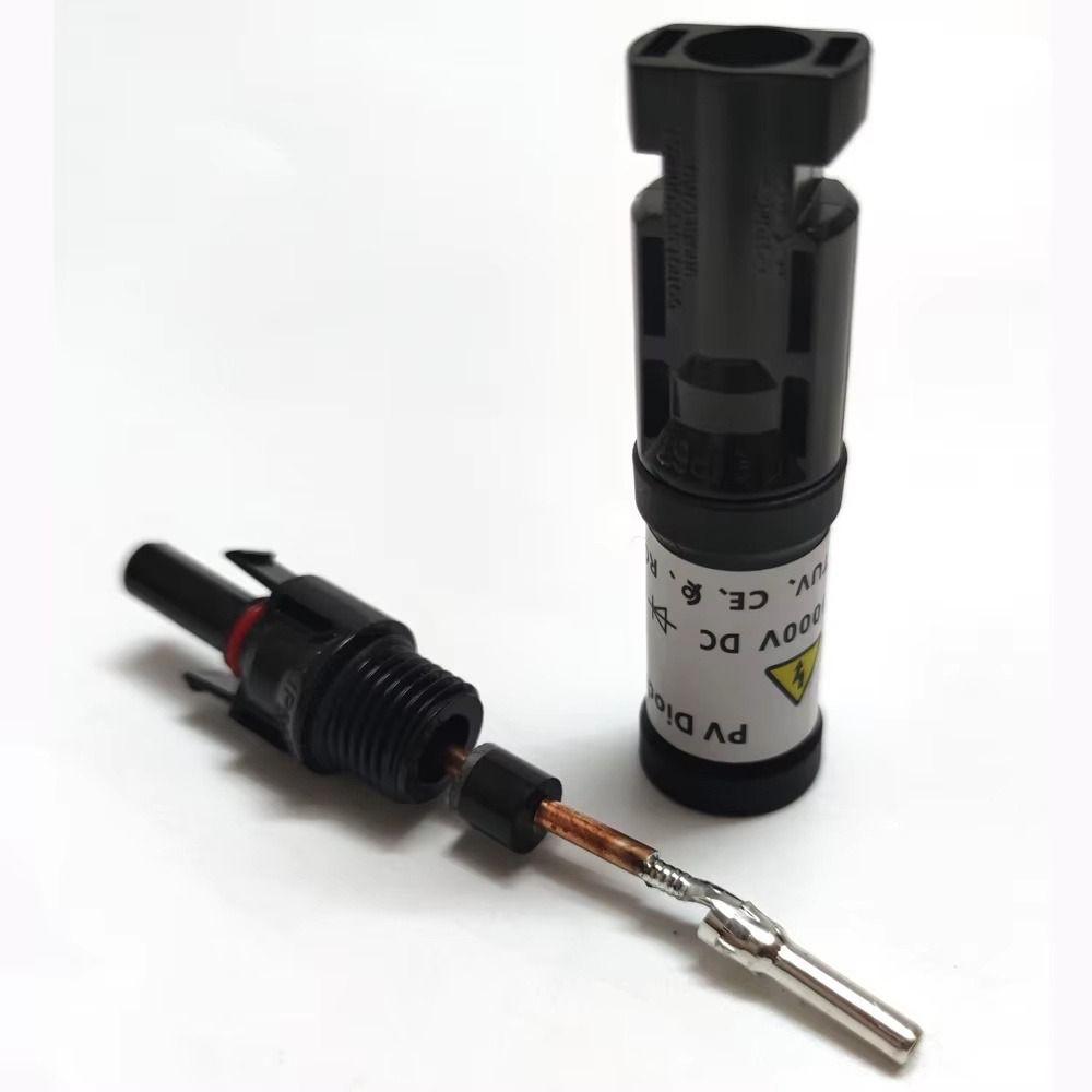 1Pcs IP67 Waterproof Photovoltaic Diode Connector for Solar PV System