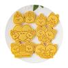 Animal Cookie Molds Bakings Pastrys Bakewares Cartoon Animal Biscuit Cutter Plastic Cookie Moulds Plastic Material