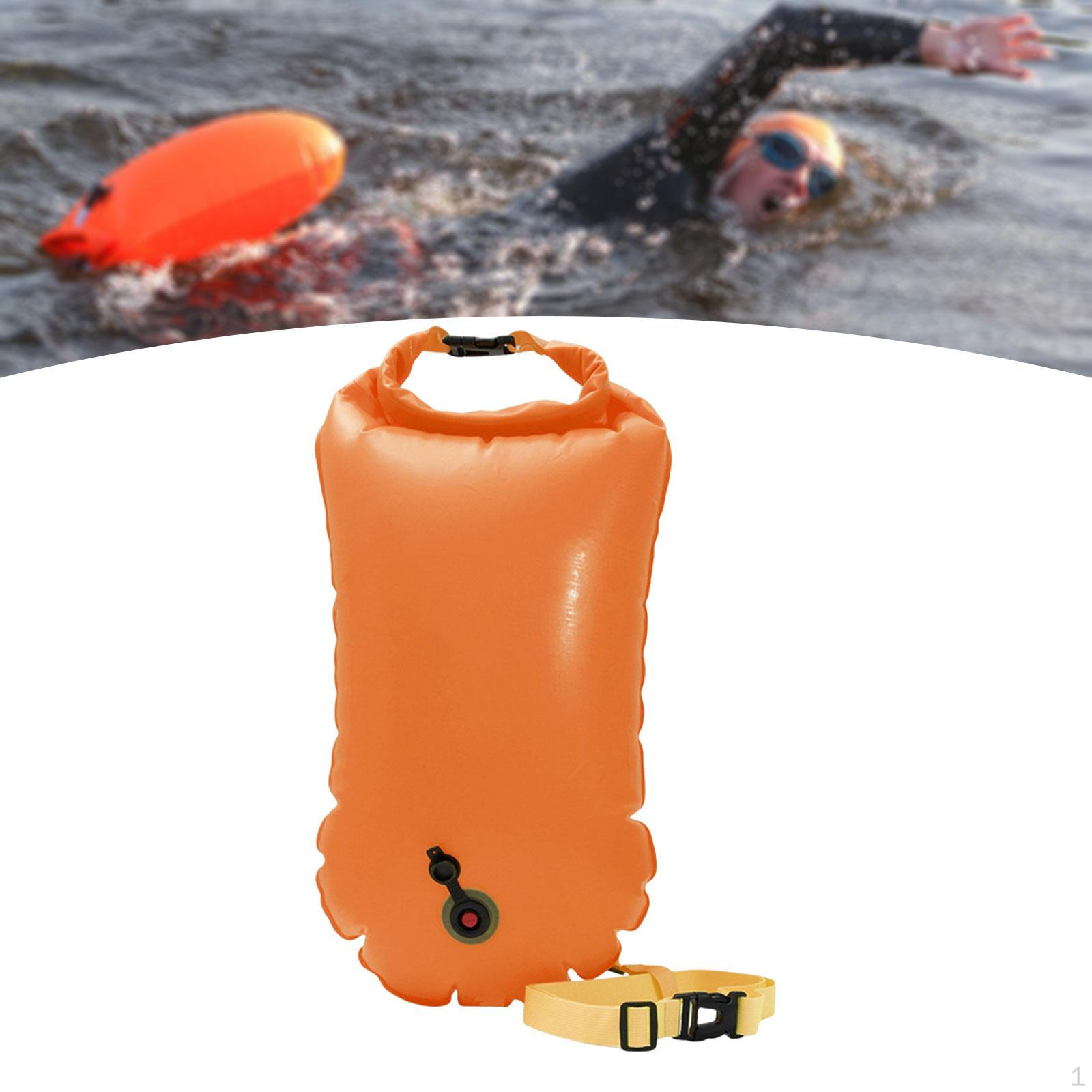 

25L Float Bag for Kayaking And Snorkeling with Adjustable Belt помаранчевий