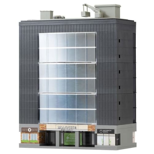 TOMIX N Gauge Multi-Floor Building with Round Windows, 7-Story, 4216, Model Train Supplies