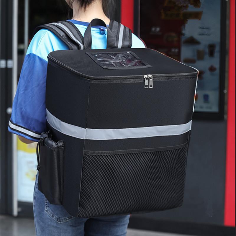 35L Extra Large Thermal Food Bag Cooler Bag Takeaway Refrigerator Box Fresh Keeping Food Delivery Backpack Insulated Cool Bags
