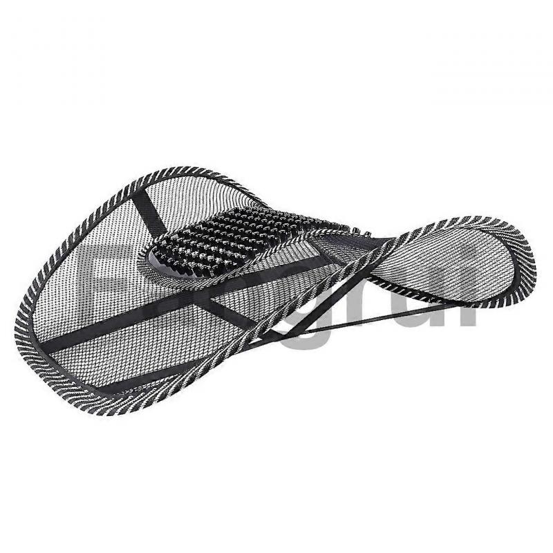 For New Car Season Universal Ice Milk Mesh Breathable Massage Waist Pillow