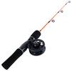 Ice Fishing Spinning Combos 2 Pieces Ice Fishing Rod and Mini Ice Fishing Reel Winter Fishing Tackle