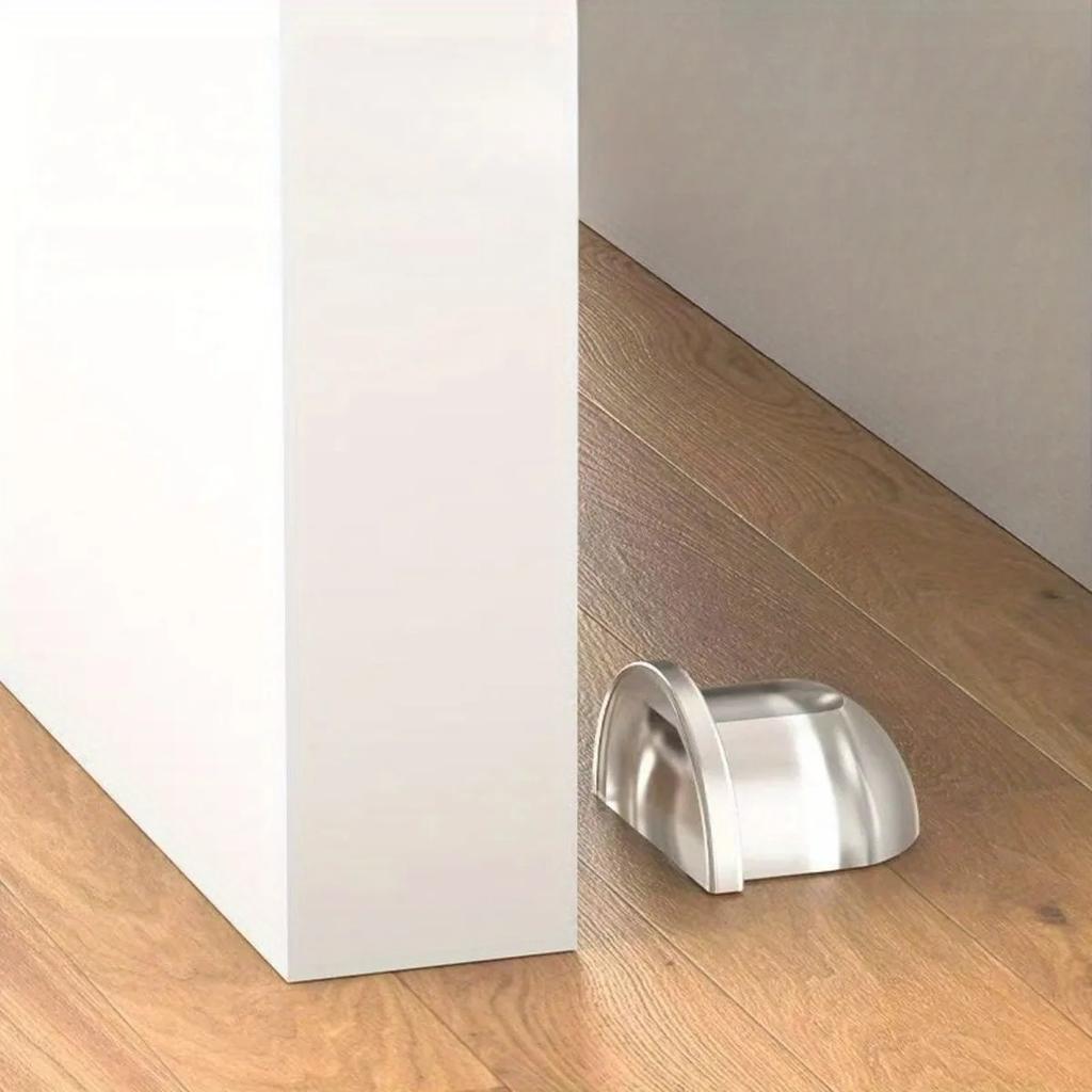 Transparenter Selbstklebender Bohrerfreier Türstopper für Wand Boden Möbel Schutz Dusche Home Office Türstopper Heimwerker