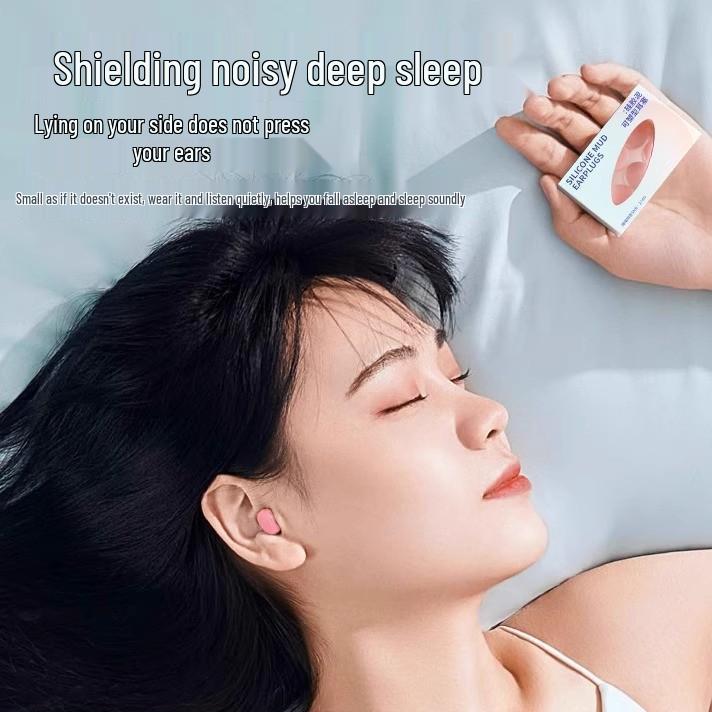 Disposable Silicone Earplugs: Sleep & Study Soundproofing for Snoring & Noise Reduction