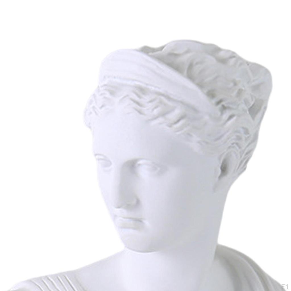 Head Statue Bust Resin Greek Mythology Nordic Art Decor Sculpture