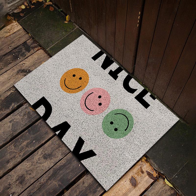 Cartoon Anti-slip Door Mat: Funny, Dirt-resistant, Cuttable Entrance Floor Mat