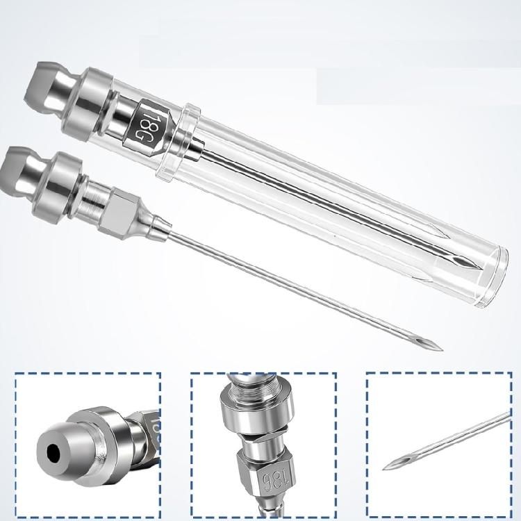 Needle Dispenser Detachable Injector for Tight Spaces Rubber Joint Nipple Straight Nozzle Coupler Grease Tool Accessory