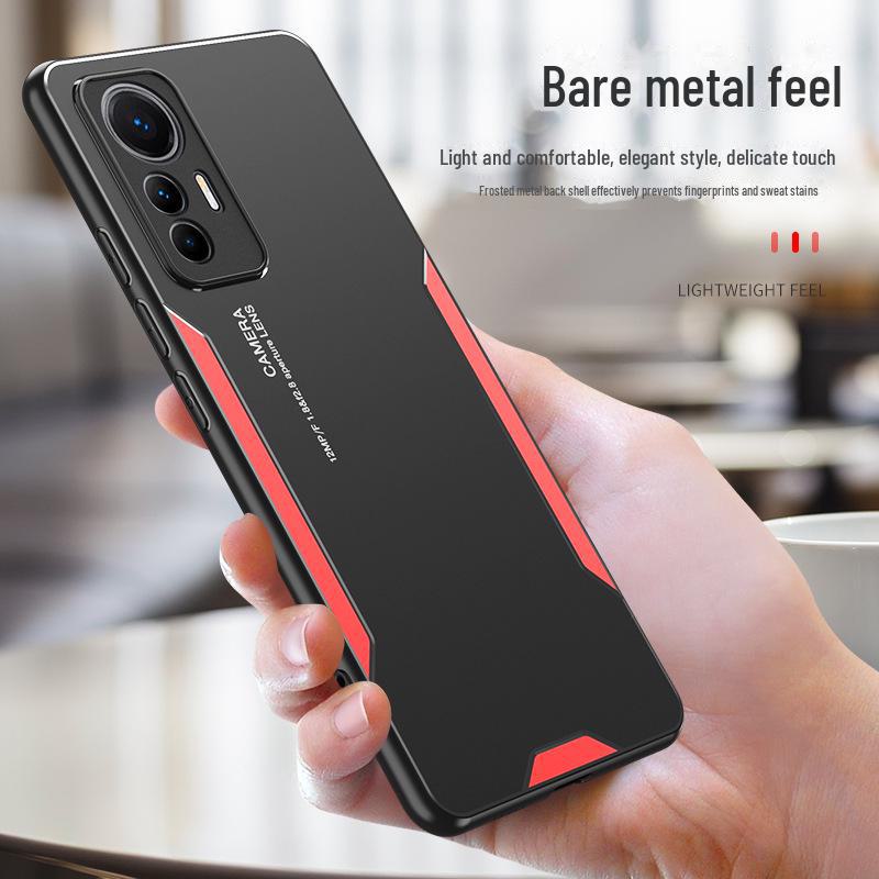 Full Package Matte Metal Aluminum Alloy Blade for Xiaomi 12 Lite/12S/Ultra/Mi 12T Pro Mobile Phones