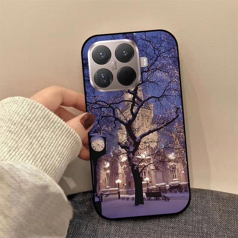 For Xiaomi 15T 15TPro Case Christmas Style Soft TPU Silicon Shockproof Back Cover For Xiaomi 15T Pro 15 T Shell Bumper Fundas