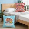 K-Kirimi-Anime C-Chan Cushion Cover For Pillow Printing Sofa Decoration Home Car Room Coffee Shop Office Nordic Simplicity