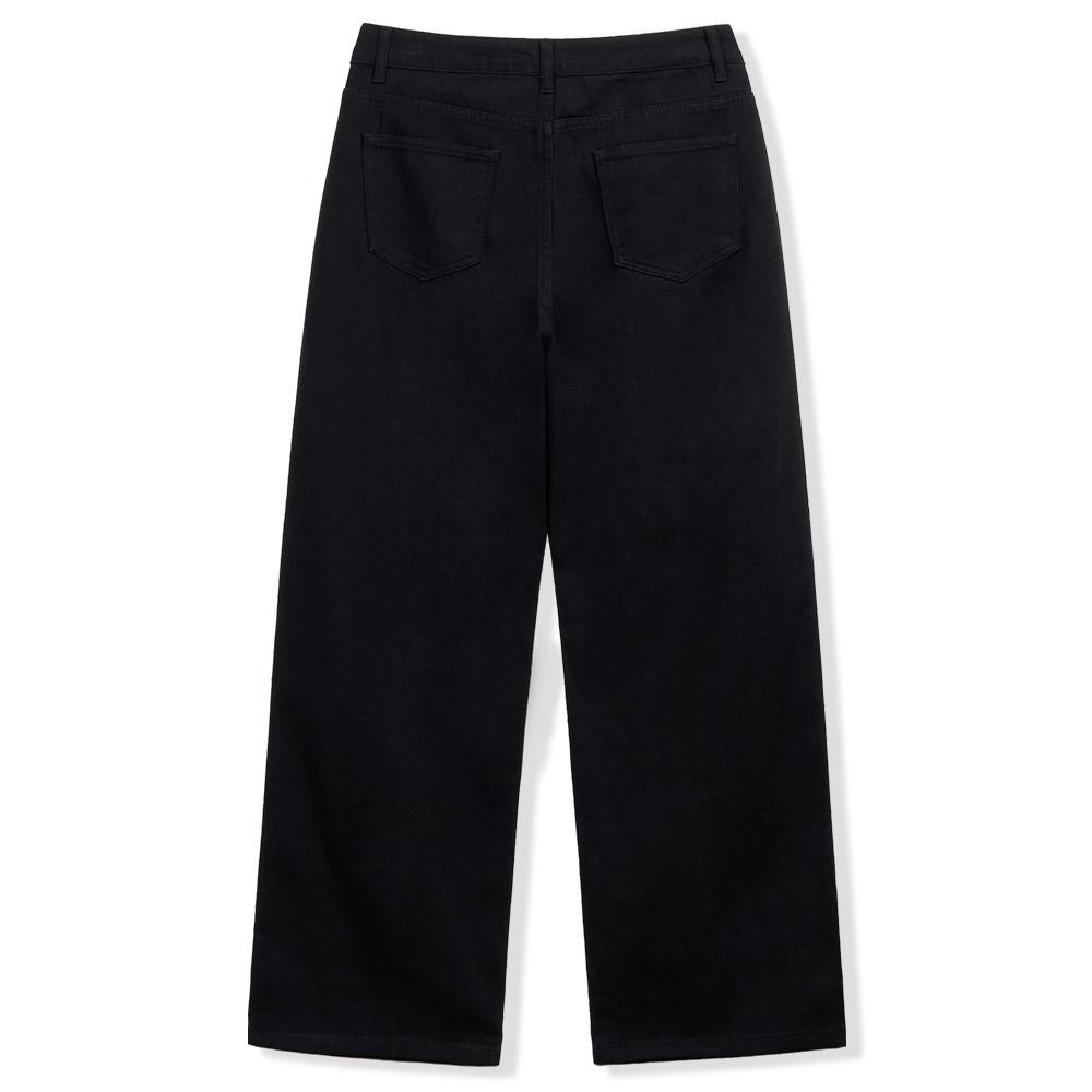 Nasyujeueol Normal Washed Cotton Pants_[Black]