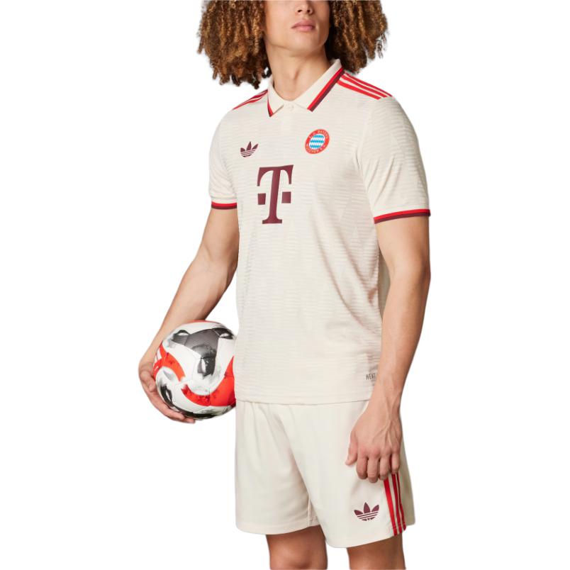 adidas Originali Spedizione Gratuita Con AdiClub Fc Bayern 24/25 Terza Maglia Autentica IZ3131