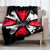 Resident Evil Theme Printed Blanket - Perfect for Couch, Bed, Travel & Outdoor Use | Machine Washable, Cozy & Durable.
