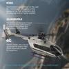 4CH RC Helicopter with Altitude Hold, Brushless Motor, One Key Takeoff and Landing, 2.4GHz Remote Control Toy Aircraft