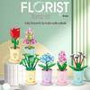Eternal Flower Building Blocks - Compatible Lego Educational Toy for Kids, Office Decor, and Gifts