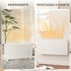 2000W Convection Heater with Adjustable Temperature, Remote Control and Timer, 87x21.5x44.5 Cm, White