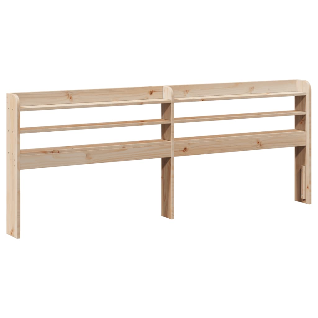 Solid Wood Bed without Mattress 150 x 200 cm Pine Wood