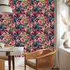 Exotic flowers and leaves wallpaper for living room and bedroom 50x1000