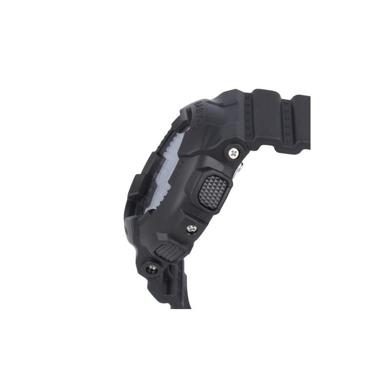 Casio BABY-G Black Waterproof 100m Waterproof Quartz Movement Resin Strap Japanese and Korean Watch Women’s Watch Black Dial BA-130-1AJF