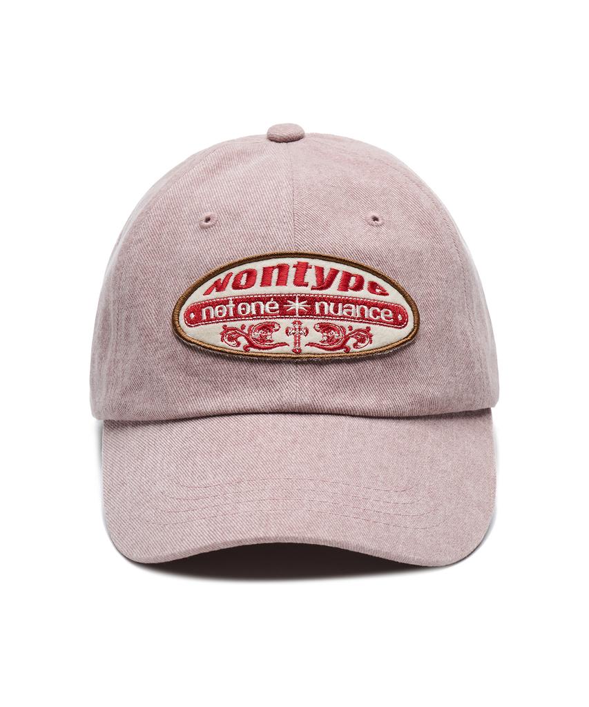 Nontaib Wappen Washed Ball Cap (Beige Pink)