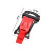 Motorcycle Black Helmets Speed Clip Buckle Chin Strap Quick Release Buckle