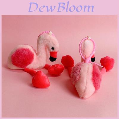 Flamingo Plush Toy Gift For Girls And Boys With Pp Cotton Filling For Kids Room Decor