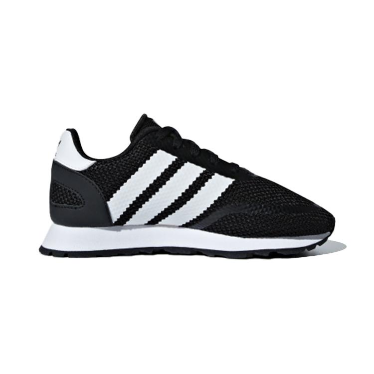 adidas Originals N 5923 Slip Resistant Slip Resistant Low Top Running Shoes Black White Children Aged 3 7 Years Old D96694