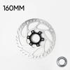 160/180/203MM Centerlock Brake Rotor CENTER LOCK Mountain Bike Brake Disc Rotor 1/2PC Road Bike Heat Dissipation Disc Rotors