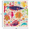 Ocean Life Shower Curtain: Vibrant Fish, Seahorses, Starfish, Dolphins, And Corals For A Nautical Bathroom Decor