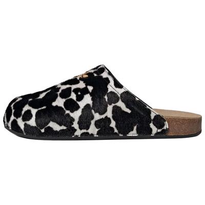 Originals Adimule Closed Toe Slippers Unisex Black White KI0407