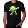 Dabbing Tennis Ball Funny Tennis Player TShirt Casual Lightweight Short Sleeve Top