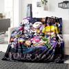 Name Custom Hunter X Hunter Print Flannel Blanket High Quality Warm Comfortable Cover for All Seasons Perfect for Gifts Home Decor
