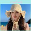 Fashionable Beach Hat With Wide Brim And Ventilated Design For Outdoor Sunshade And Relaxing