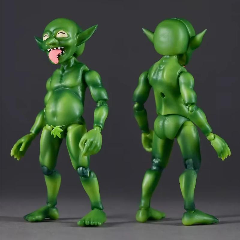 Neue 10cm Green Goblin Gelenkige Actionfigur Anime Modell Statue Sammlung Schreibtisch Dekoration Schmuckstück Modell Spielzeug Jungen Geschenk
