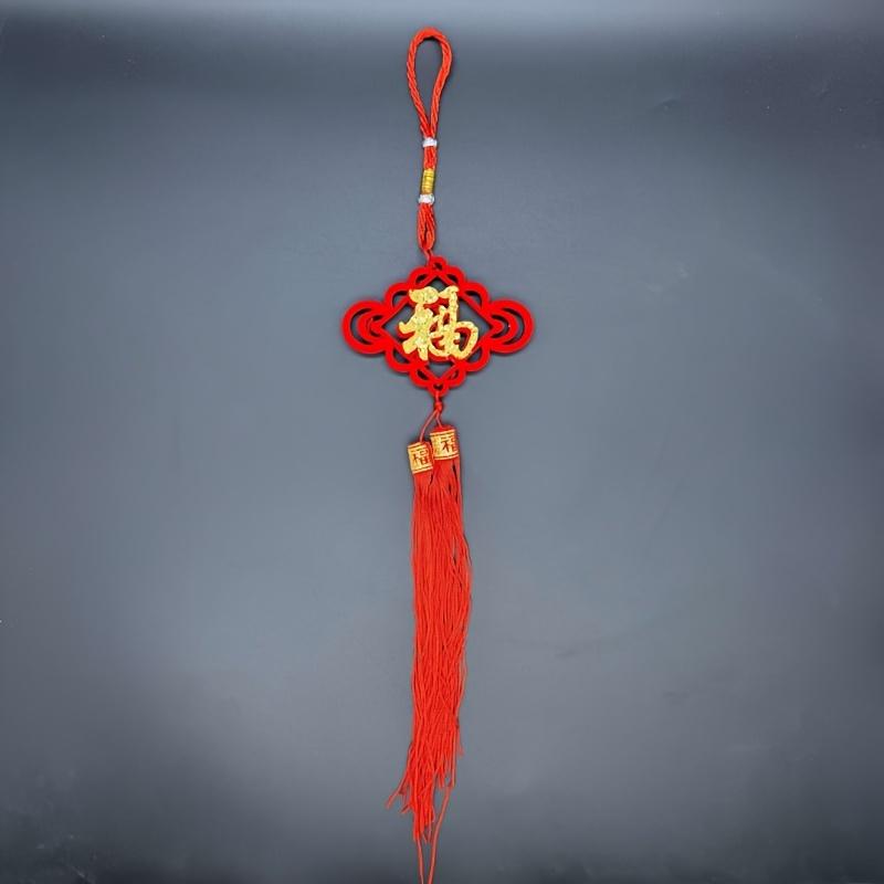 2pcs Chinese Style Small Pendant, Felt Pendant Hanging Fringe, Chinese New Year Supplies Pendant